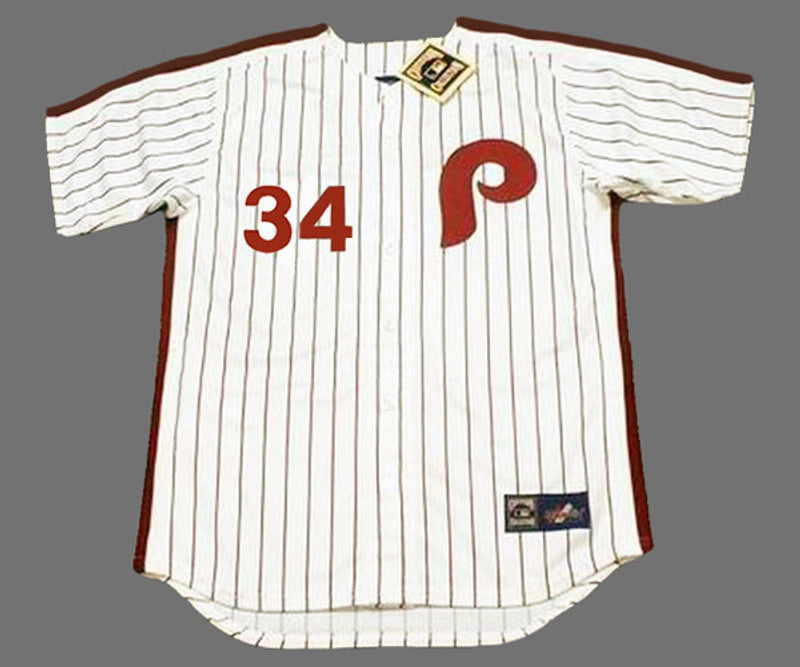 Philadelphia Phillies Roy Halladay 1980s MLB jersey front view