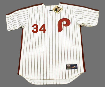 Philadelphia Phillies Roy Halladay 1980s MLB jersey front view