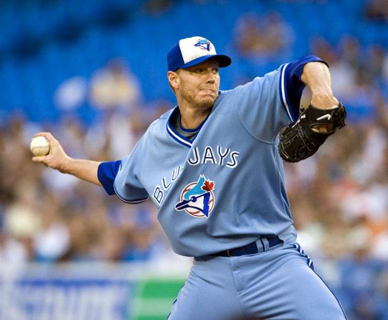 Toronto Blue Jays Roy Halladay MLB jersey front view