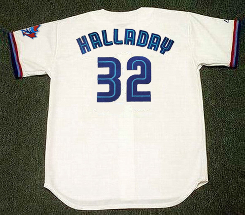 Toronto Blue Jays Roy Halladay MLB jersey front view