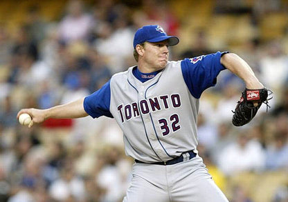 Toronto Blue Jays Roy Halladay MLB jersey front view