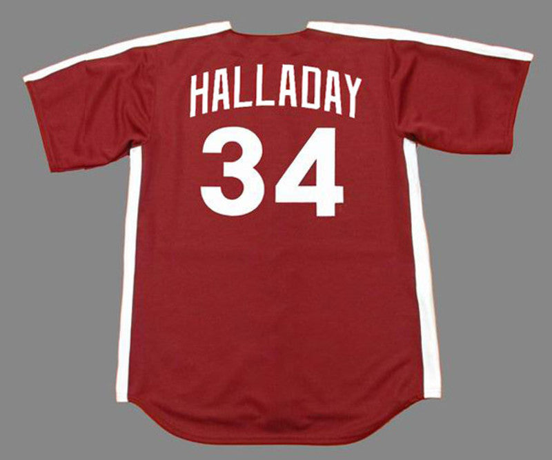 Philadelphia Phillies Roy Halladay MLB jersey front view