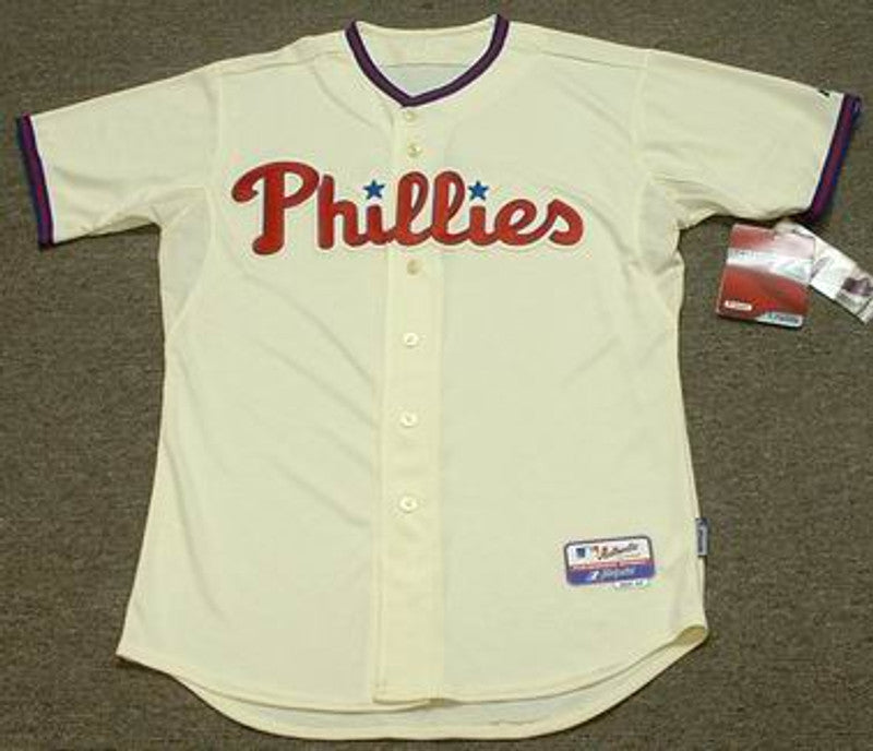 Philadelphia Phillies Roy Halladay Cool Base MLB jersey front view