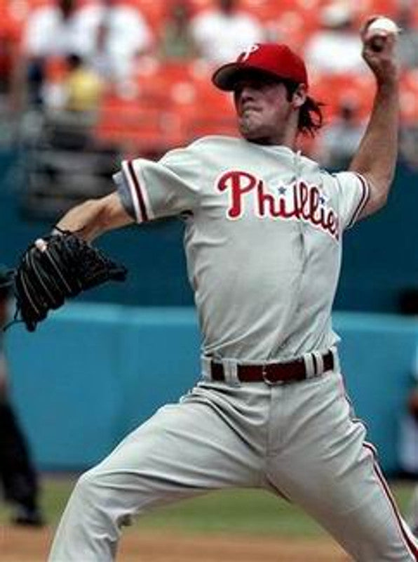 Philadelphia Phillies Cole Hamels MLB jersey front view