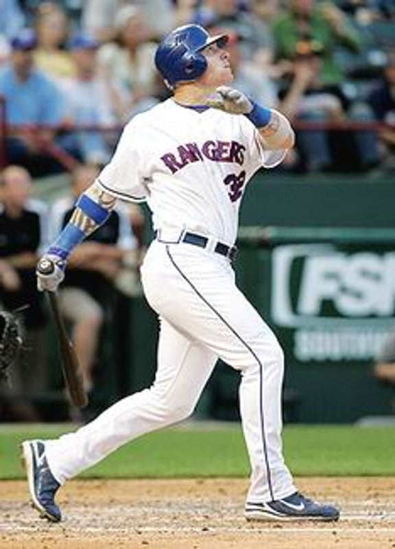 Texas Rangers Josh Hamilton 1990s Cooperstown MLB jersey front view