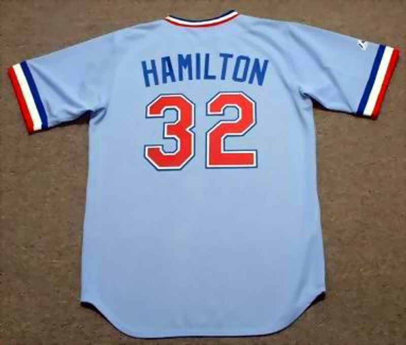 Texas Rangers Josh Hamilton 1980s Cooperstown MLB jersey front view