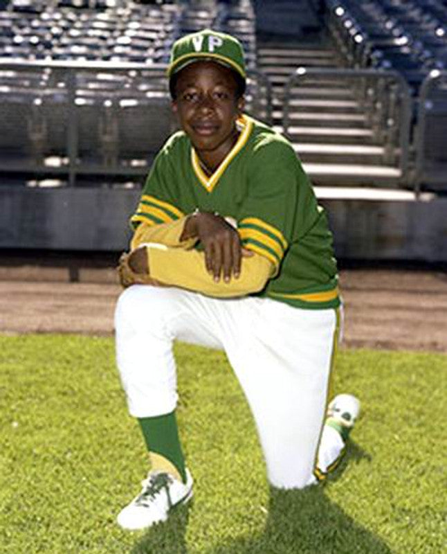 Oakland Athletics Mc Hammer 1970s Cooperstown MLB jersey front view