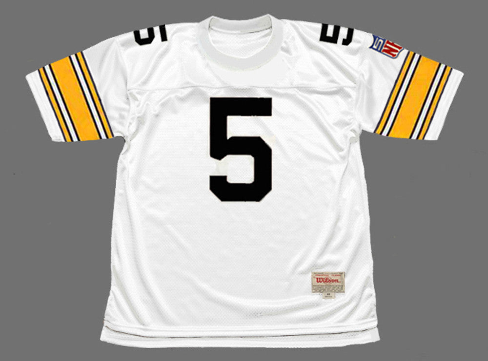 Pittsburgh Steelers Terry Hanratty NFL jersey front view