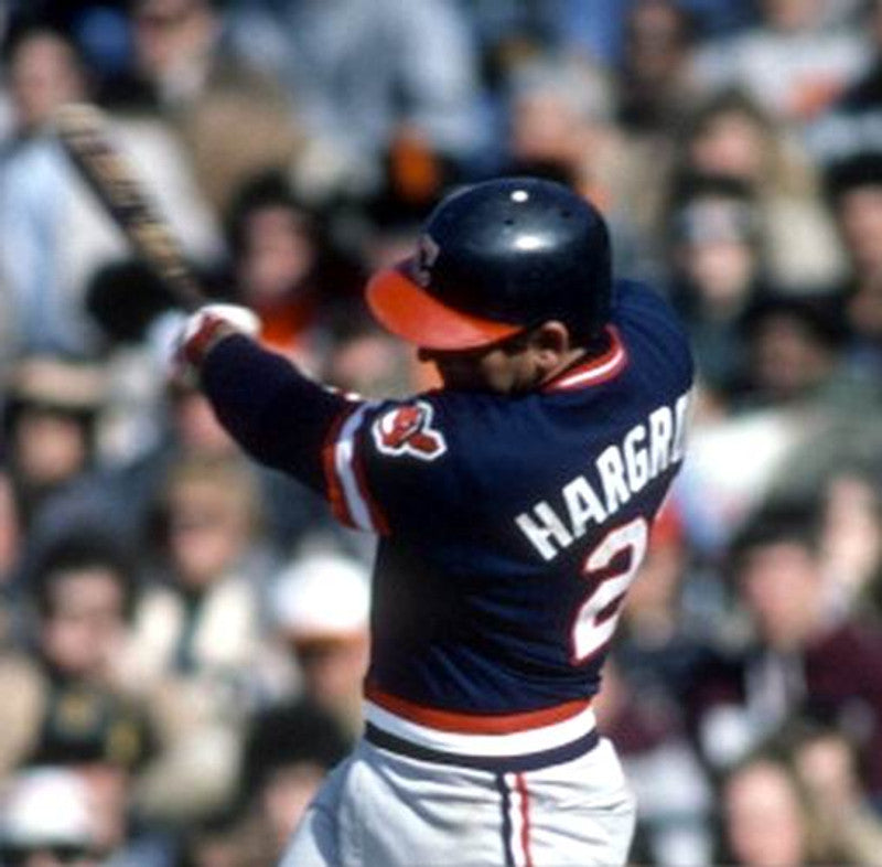 Cleveland Indians Mike Hargrove Cooperstown MLB jersey front view