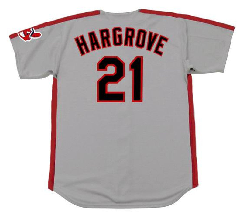 Cleveland Indians Mike Hargrove MLB jersey front view
