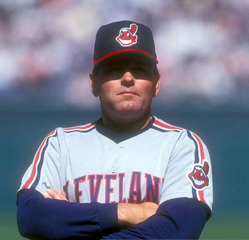 Cleveland Indians Mike Hargrove MLB jersey front view