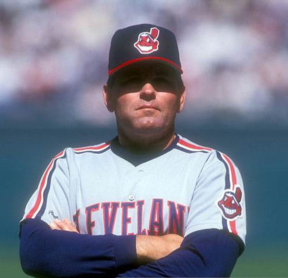 Cleveland Indians Mike Hargrove MLB jersey front view