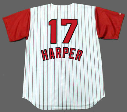 Cincinnati Reds Tommy Harper 1960s MLB jersey front view