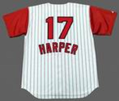 Cincinnati Reds Tommy Harper 1960s MLB jersey front view