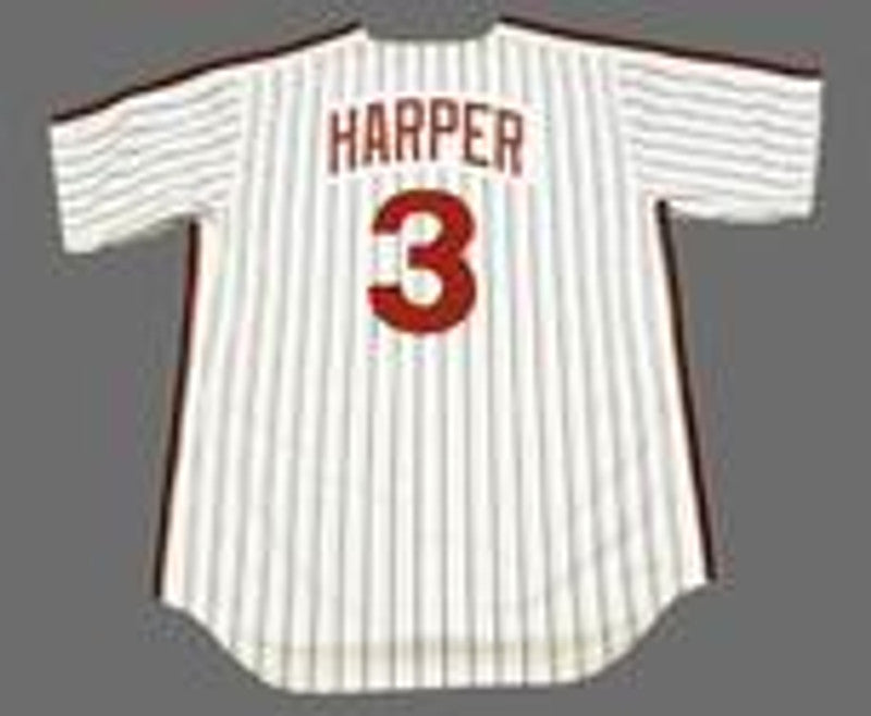 Philadelphia Phillies Bryce Harper 1980s MLB jersey front view
