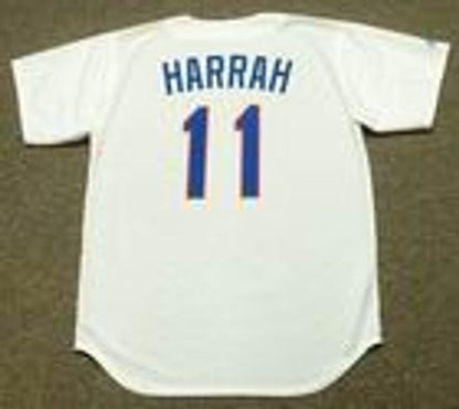 Texas Rangers Toby Harrah Cooperstown MLB jersey front view