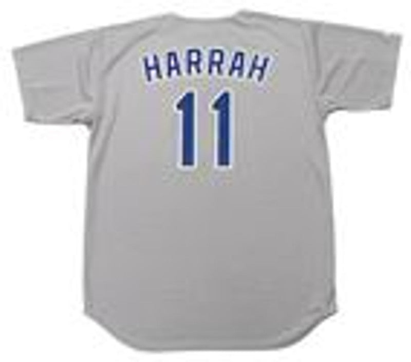 Texas Rangers Toby Harrah Cooperstown MLB jersey front view