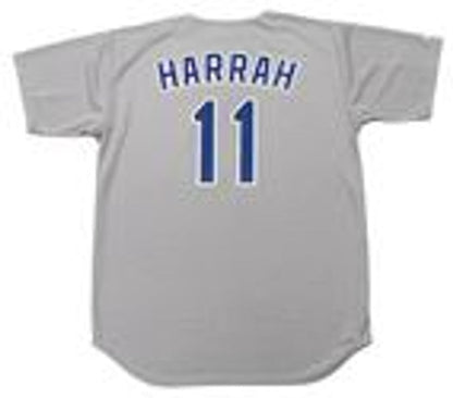 Texas Rangers Toby Harrah Cooperstown MLB jersey front view