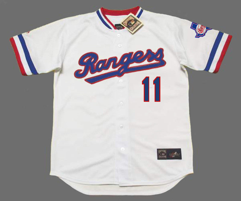 Texas Rangers Toby Harrah MLB jersey front view