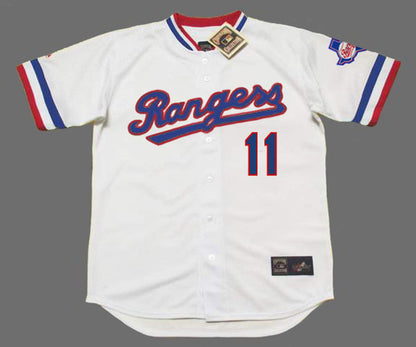 Texas Rangers Toby Harrah MLB jersey front view