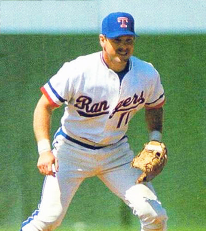 Texas Rangers 1980s MLB jersey front view
