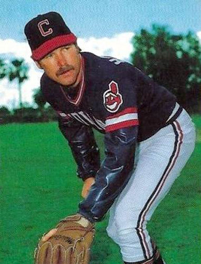 Cleveland Indians Toby Harrah Cooperstown MLB jersey front view