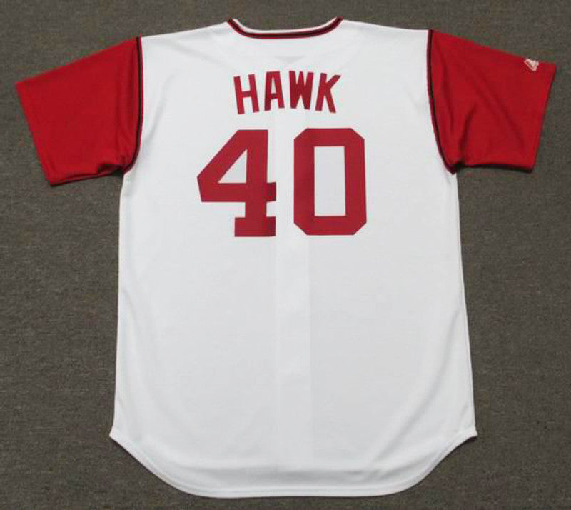 Cleveland Indians Ken Harrelson MLB jersey front view