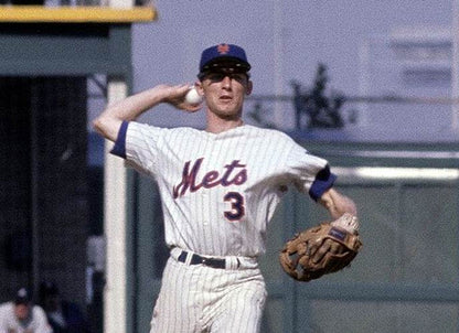 New York Mets Bud Harrelson MLB jersey front view
