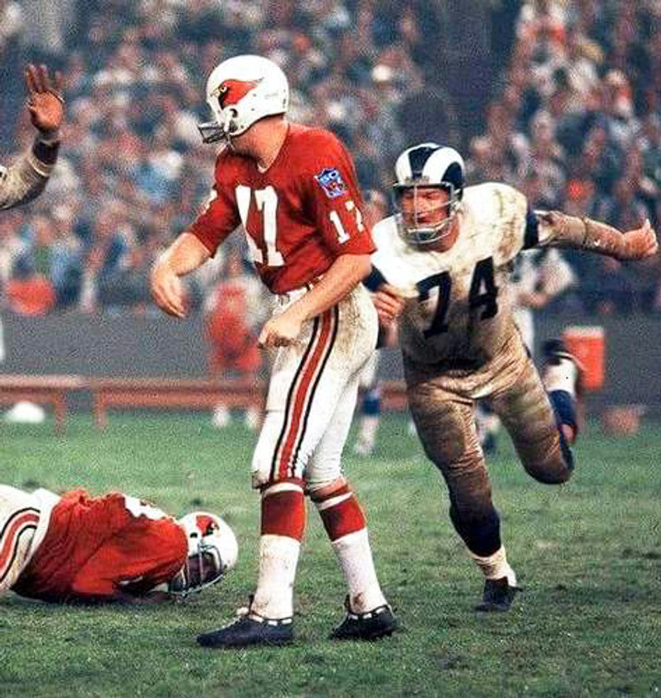 Jim Hart St Louis Cardinals 1969 Throwback Nfl Football Jersey jersey front view