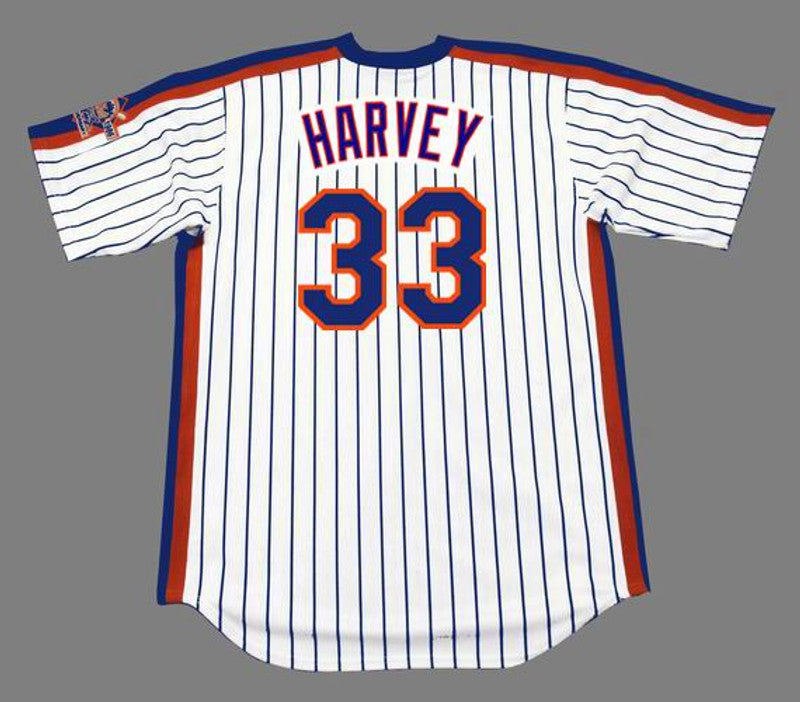New York Mets Matt Harvey MLB jersey front view