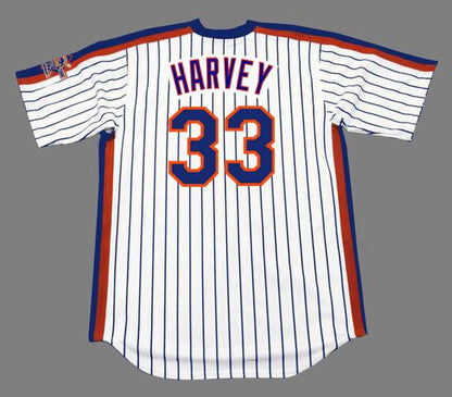 New York Mets Matt Harvey MLB jersey front view