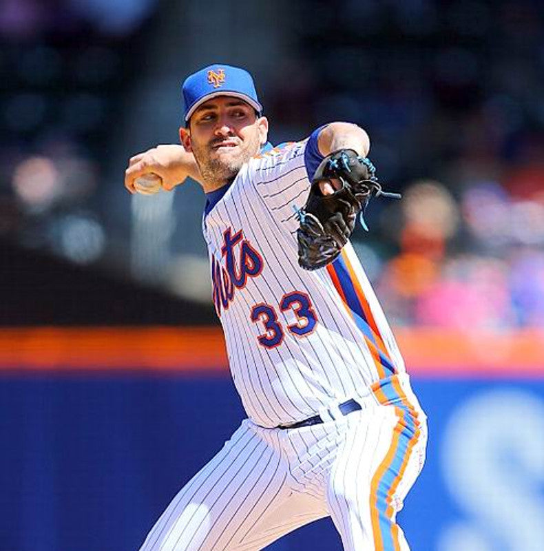 New York Mets Matt Harvey MLB jersey front view
