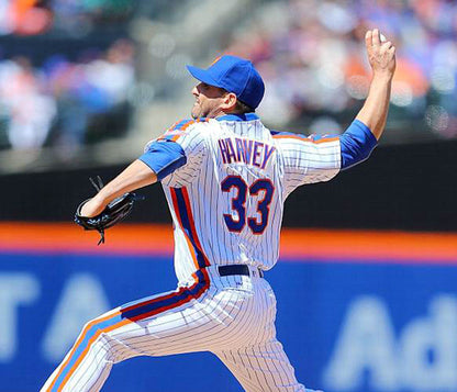 New York Mets Matt Harvey MLB jersey front view