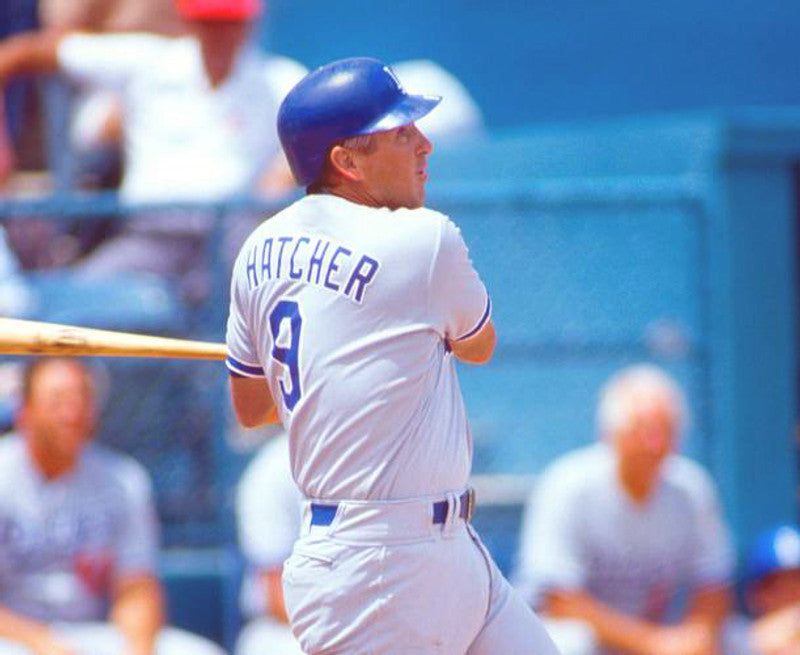 Los Angeles Dodgers Mickey Hatcher MLB jersey front view