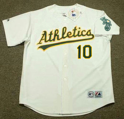 Oakland Athletics Scott Hatteberg MLB jersey front view