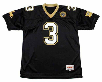 New Orleans Saints Bobby Hebert NFL jersey front view