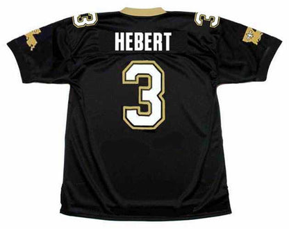 New Orleans Saints Bobby Hebert NFL jersey front view