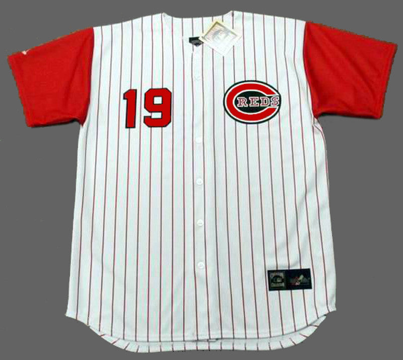 Cincinnati Reds Tommy Helms 1960s MLB jersey front view