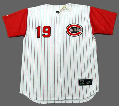 Cincinnati Reds Tommy Helms 1960s MLB jersey front view
