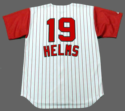 Cincinnati Reds Tommy Helms 1960s MLB jersey front view