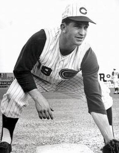 Cincinnati Reds Tommy Helms 1960s MLB jersey front view