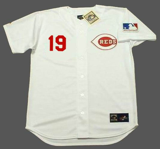 Cincinnati Reds Tommy Helms Cooperstown MLB jersey front view