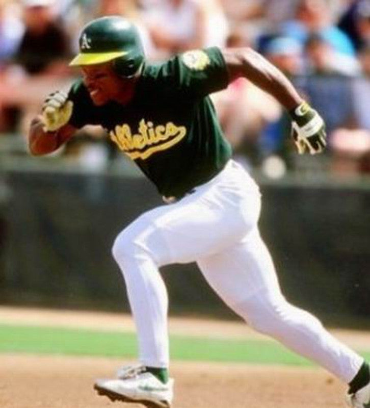 Oakland Athletics 1990s Name Number MLB jersey front view