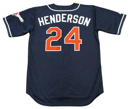 San Diego Padres Rickey Henderson MLB jersey front view