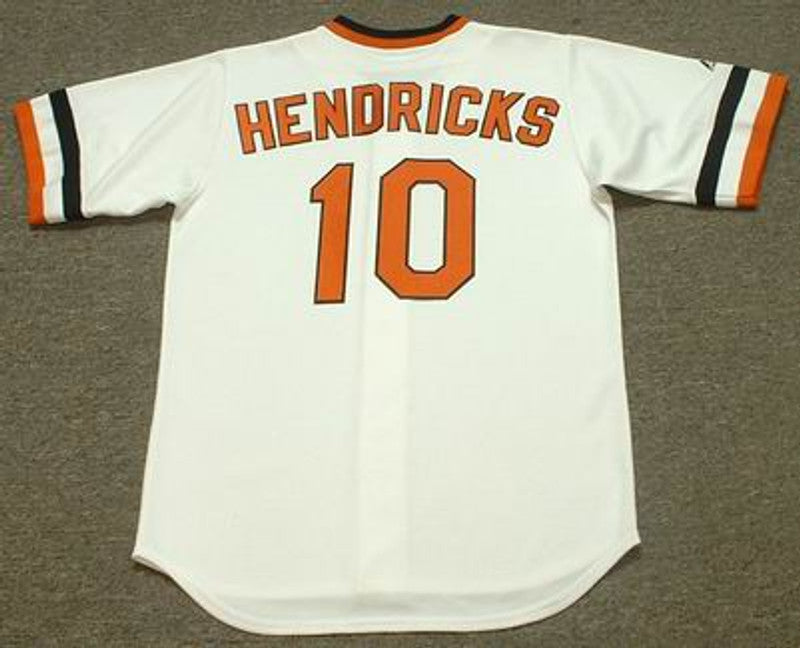 Baltimore Orioles Elrod Hendricks Cooperstown MLB jersey front view