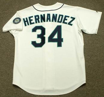 Seattle Mariners Felix Hernandez MLB jersey front view