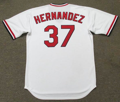 Keith Hernandez St Louis Cardinals 1982 Cooperstown Home Baseball Stitched Jersey jersey front view