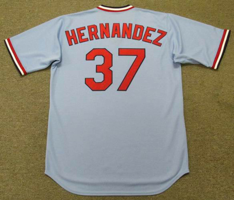 Keith Hernandez St Louis Cardinals 1982 Cooperstown Away Baseball Stitched Jersey jersey front view