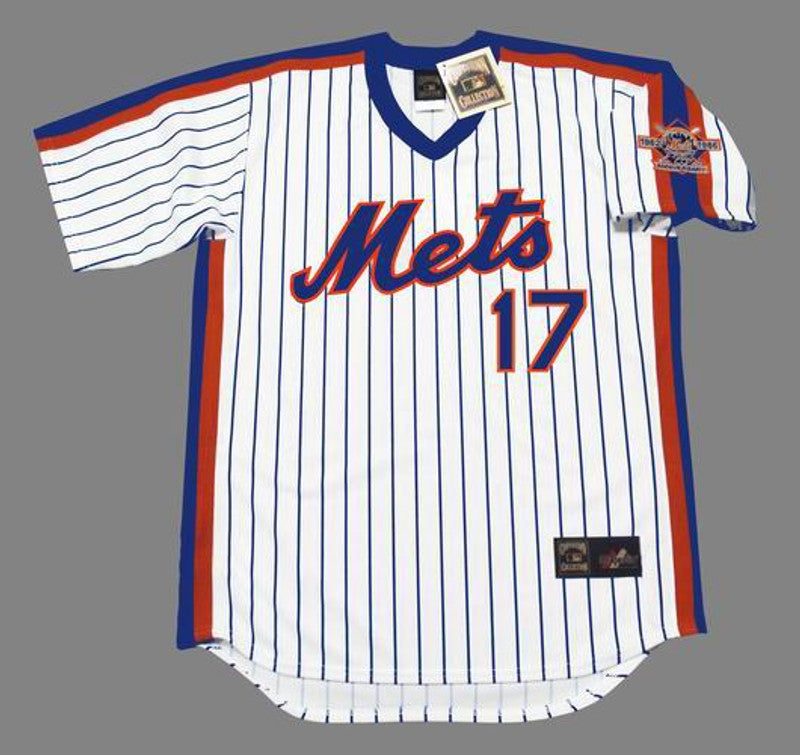New York Mets Keith Hernandez Cooperstown MLB jersey front view