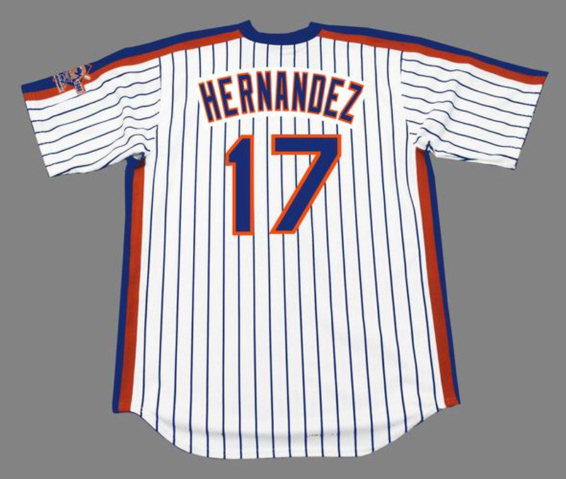New York Mets Keith Hernandez Cooperstown MLB jersey front view